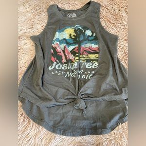 Gold Rush Graphic Tank Top